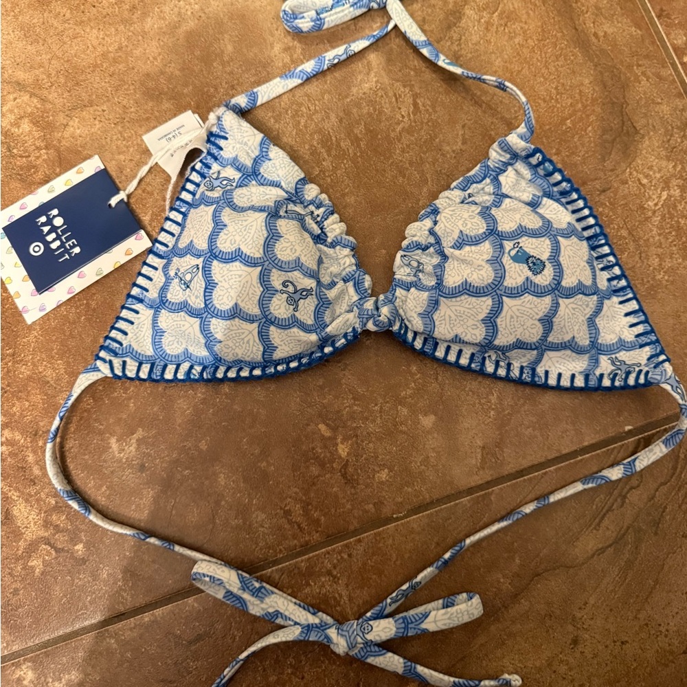 Target Roller Rabbit Collection Triangle Reversible Bikini Top
